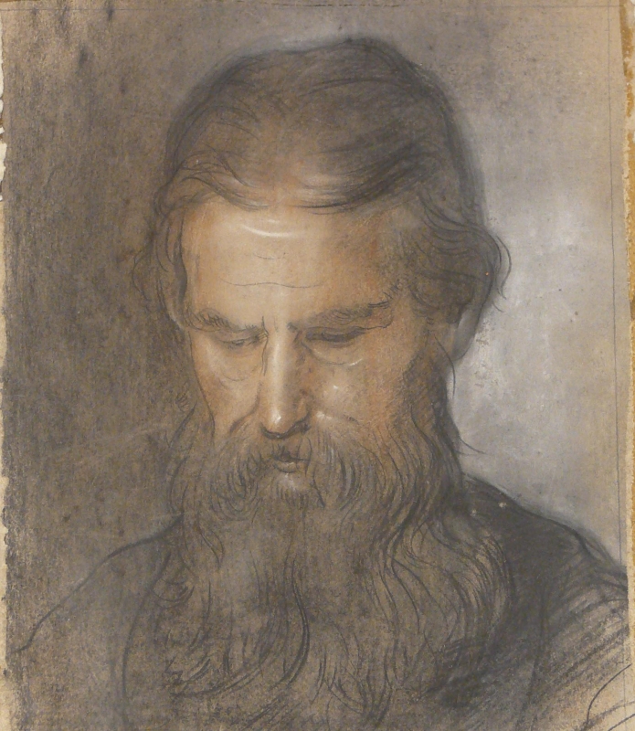 LT-4. Portrait study man for biblical subject